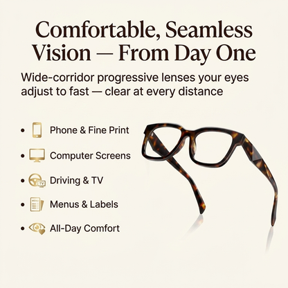 Look Expensive in Seconds — Oversized Tortoiseshell Glasses, No Makeup Needed