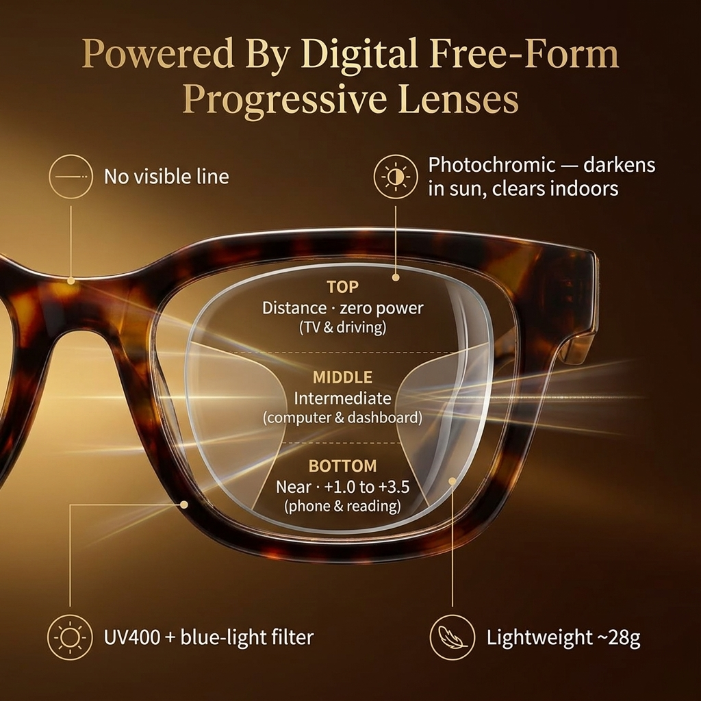 Look Expensive in Seconds — Oversized Tortoiseshell Glasses, No Makeup Needed