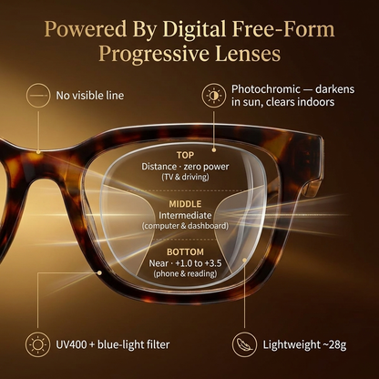 Look Expensive in Seconds — Oversized Tortoiseshell Glasses, No Makeup Needed