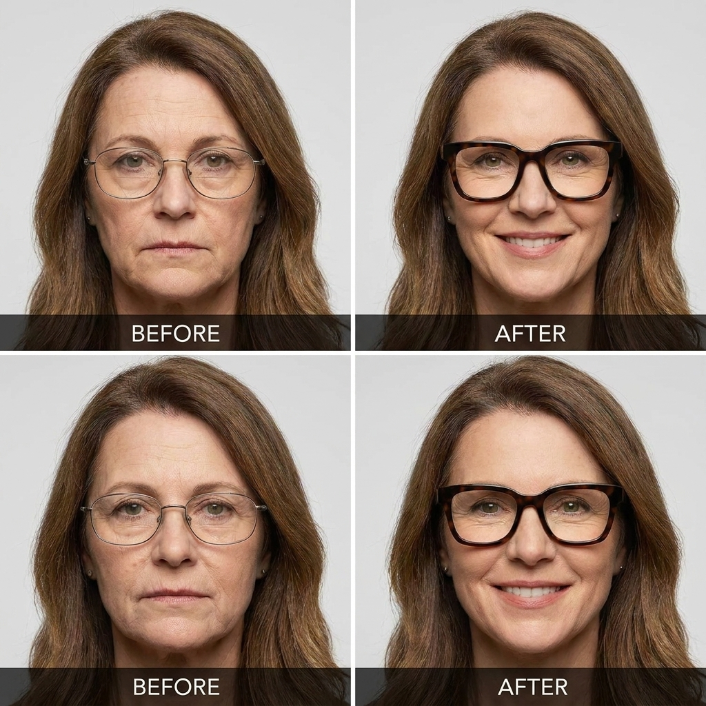 Look Expensive in Seconds — Oversized Tortoiseshell Glasses, No Makeup Needed